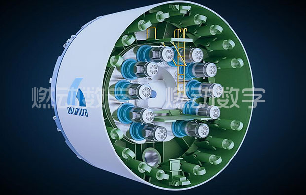 日本奧村機械盾構機原理及安裝三維仿真演示動畫 日本奧村機械盾構機原理及安裝三維仿真演示動畫